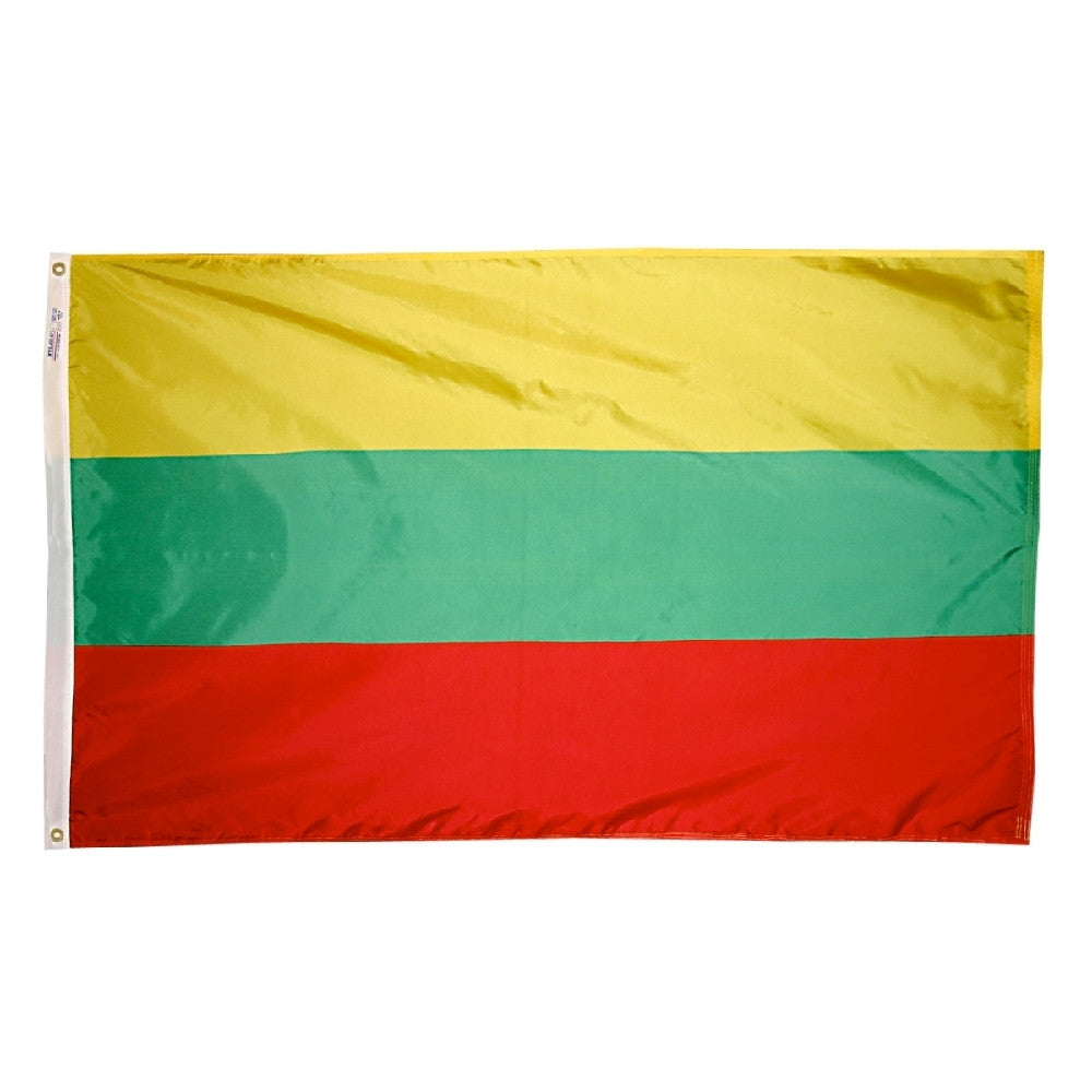 Lithuania Flag - ColorFastFlags | All the flags you'll ever need! 
