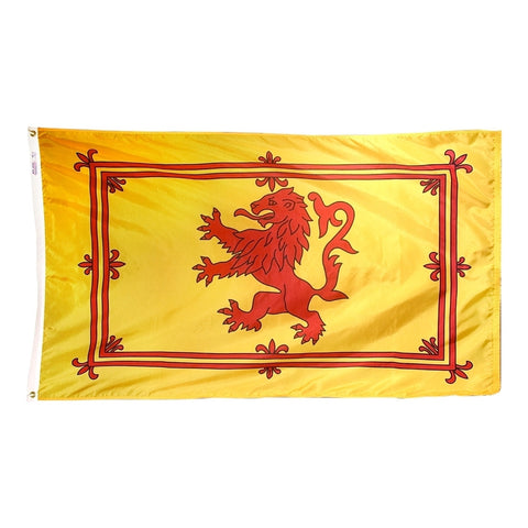 Scot Rampant Lion Courtesy Flag 12" x 18" - ColorFastFlags | All the flags you'll ever need! 
